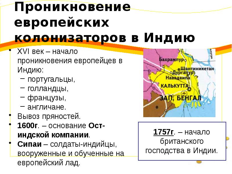 Европейская колонизация индии