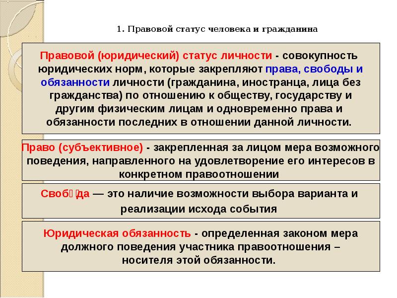 Проект права человека и гражданина