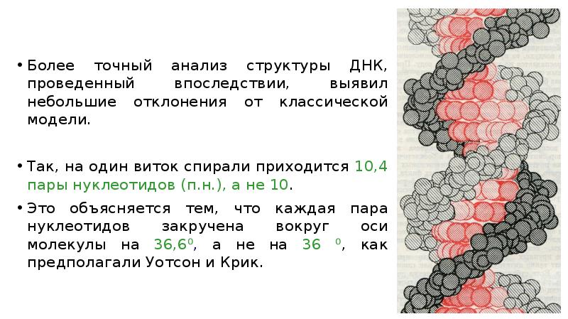 Как была разгадана структура днк презентация