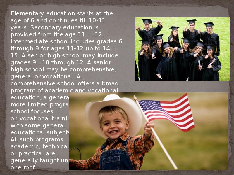 Презентация education in the usa