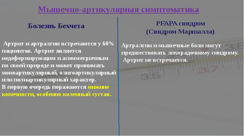 Болезнь бехчета презентация