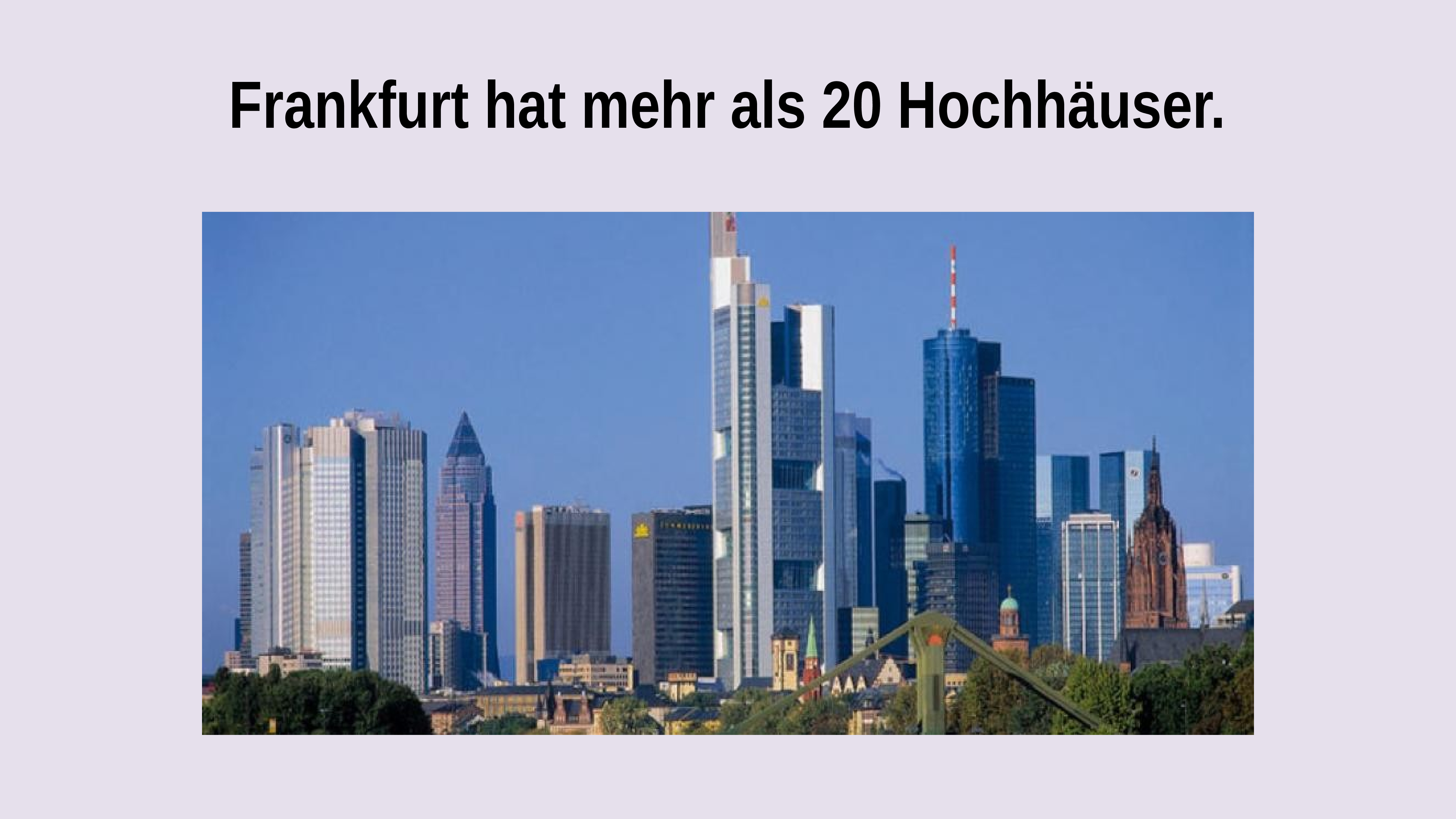 Frankfurt am main презентация