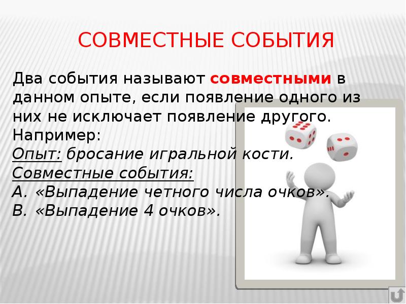 События виды событий презентация