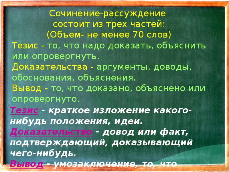 Сочинение на тему книга наш друг и советчик 7 класс рассуждение по плану тезис