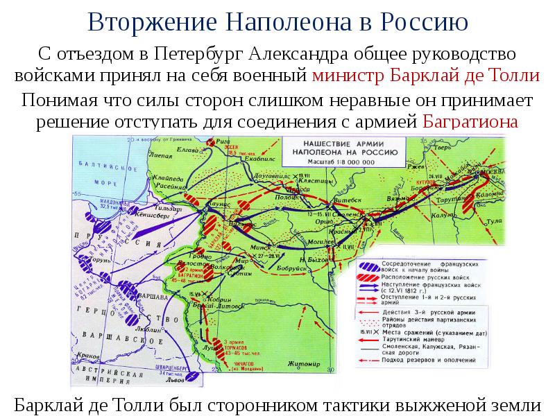 Цели наполеона в россии. Вторжение Наполеона в Россию 1812 года кратко. Карта вторжения Наполеона в Россию 1812. Вторжение Наполеона в Россию 1812 кратко.
