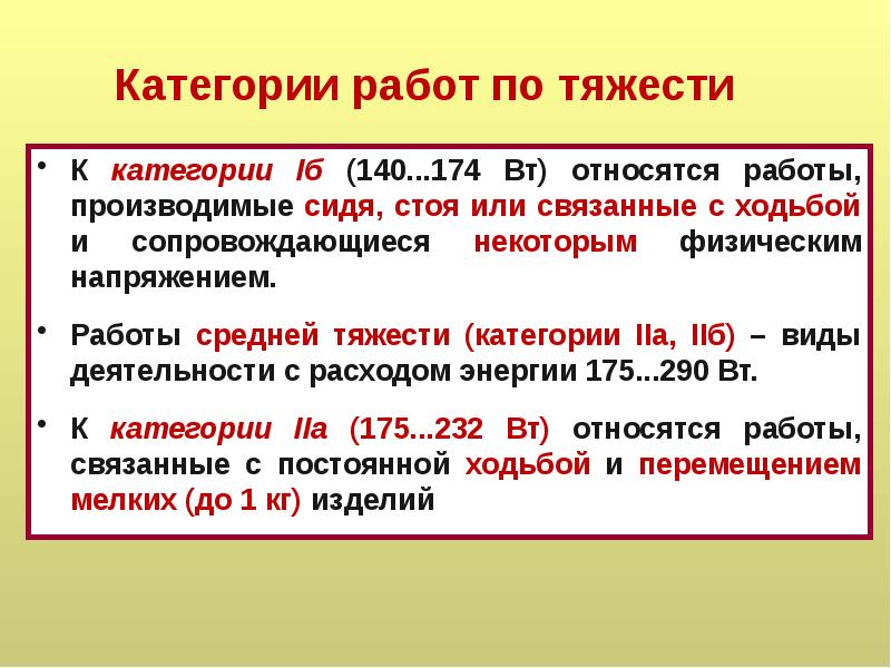 Степень физического напряжения для втэк образец заполнения