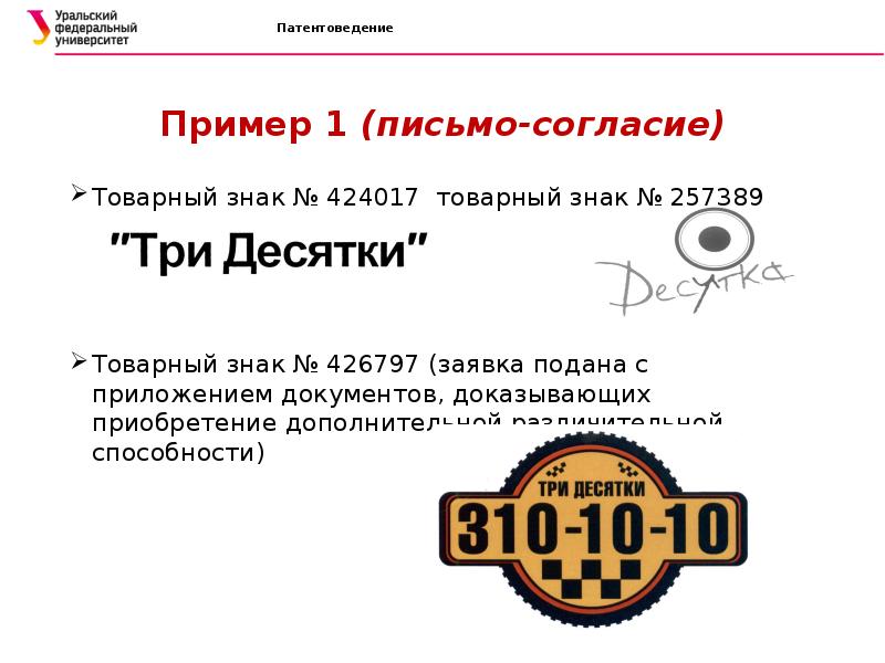 Согласие правообладателя на использование товарного знака образец