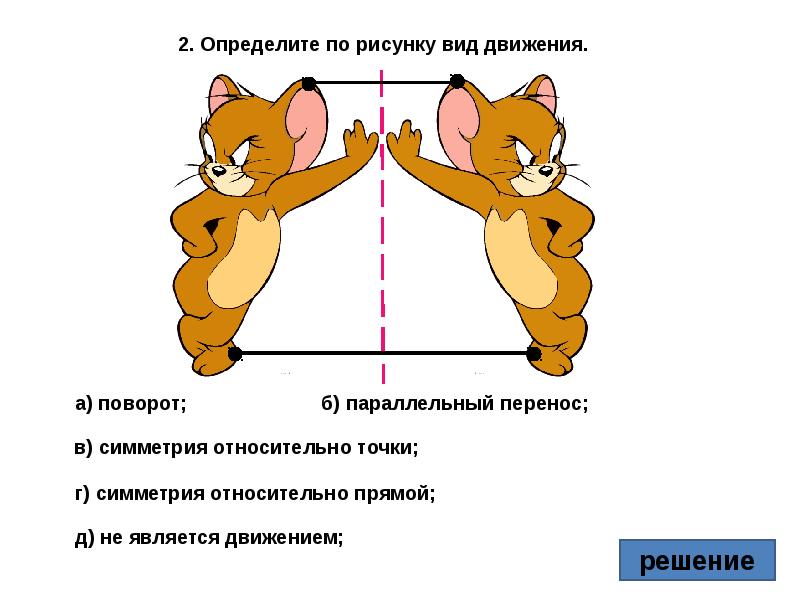 Определение по картинке. Симметричные рисунки относительно прямой. Параллельный перенос симметрия. Рисунок симметрично относительно прямой. Осевая симметрия параллельный перенос.