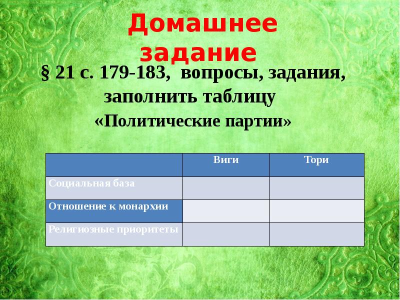 Становление английской парламентской монархии презентация 7 класс дмитриева