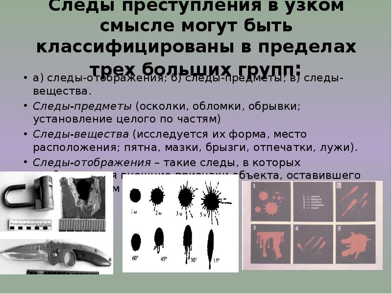 Криминалистическое исследование следов транспортных средств презентация