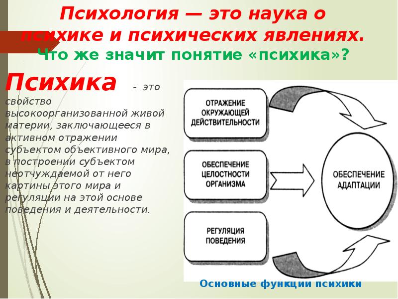 Общая психология презентация