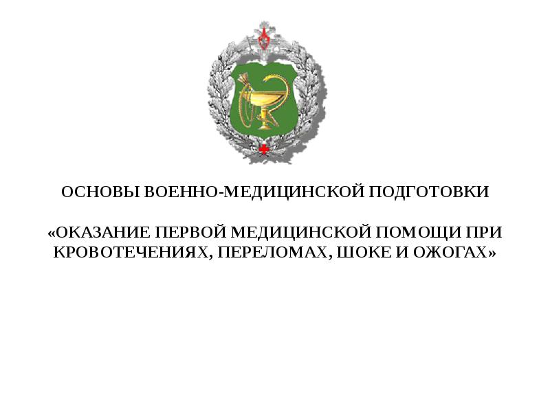 Презентация военная медицина