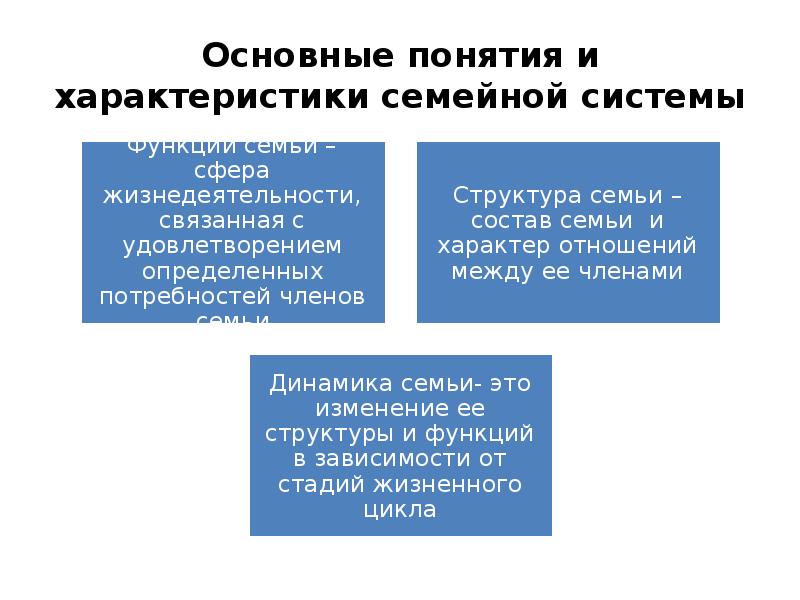 Функционирование семейной системы. Основные характеристики семейной системы. Основные параметры семейной системы. Понятие структуры семьи. Параметры семьи как системы.