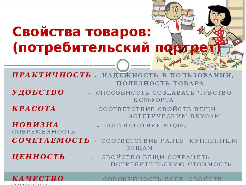 Потребительский портрет товара. Потребительский портрет. Свойства товаров и потребительский портрет товара. Потребительский портрет товара примеры.