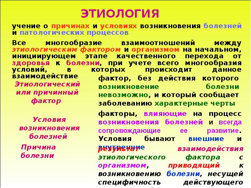 Этиология это. Внешние и внутренние Причинные факторы болезней. Причинный фактор и этиологический фактор. Причинный фактор болезни это. Основные типы действия этиологического фактора на организм.