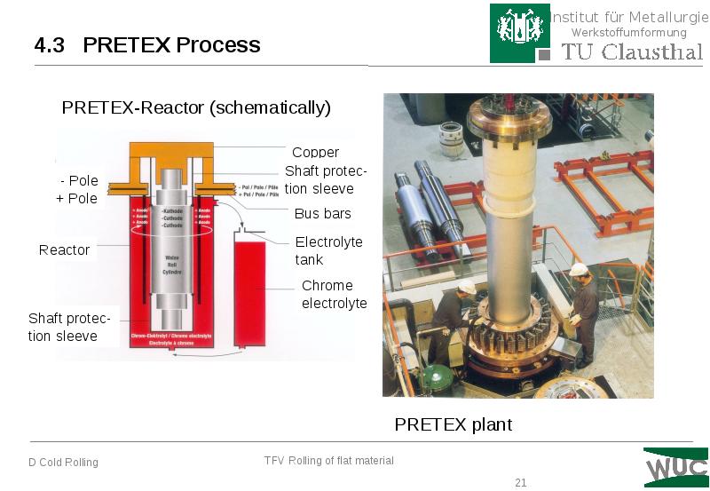4.3 PRETEX Process 4.3 PRETEX Process