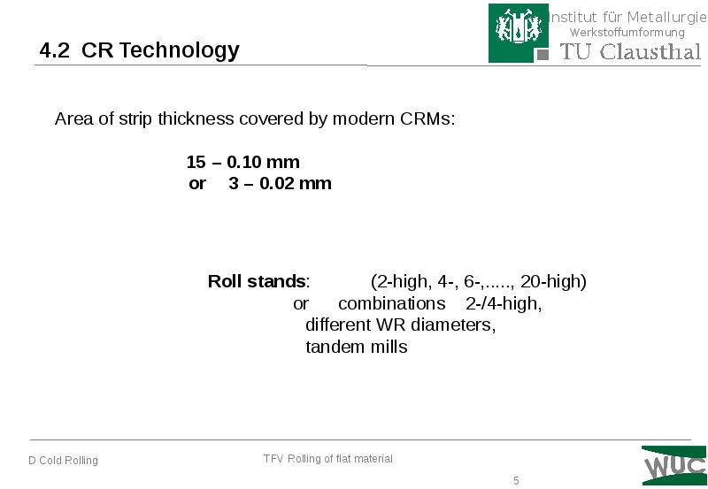 4.2 CR Technology 4.2 CR Technology