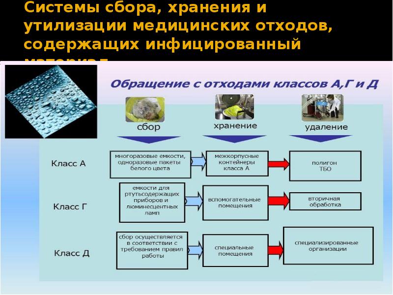 Порядок утилизации отходов