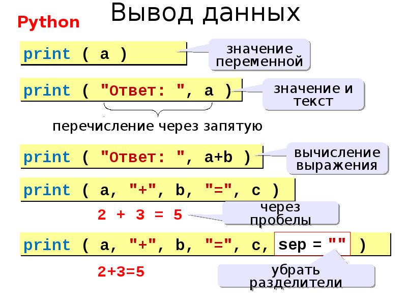 Пайтон презентация 8 класс