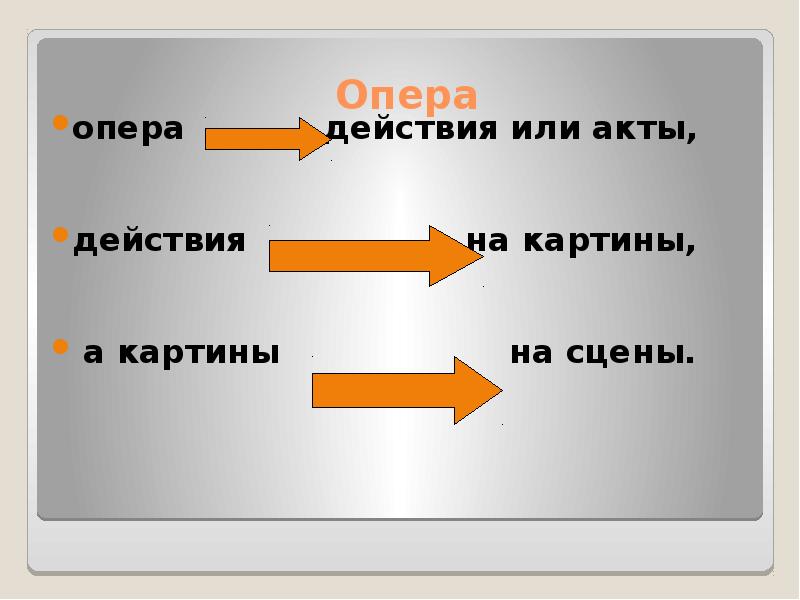 Опера
опера действия или акты,
Опера
опера действия или акты,