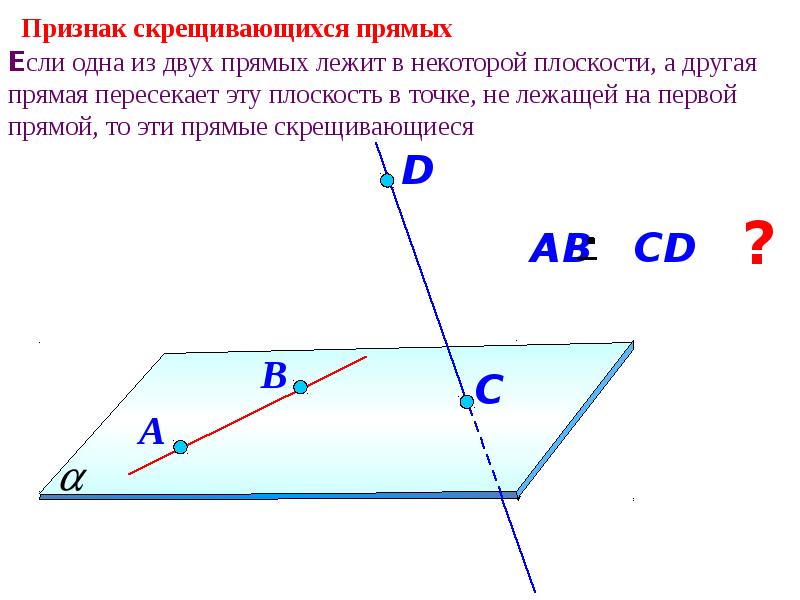 Какие прямые скрещивающимися. Признак скрещивающихся прямых с доказательством. Скрещивающиеся прямые в пространстве. Теория о скрещивающихся прямых. Скрещивающиеся прямые доказательство.