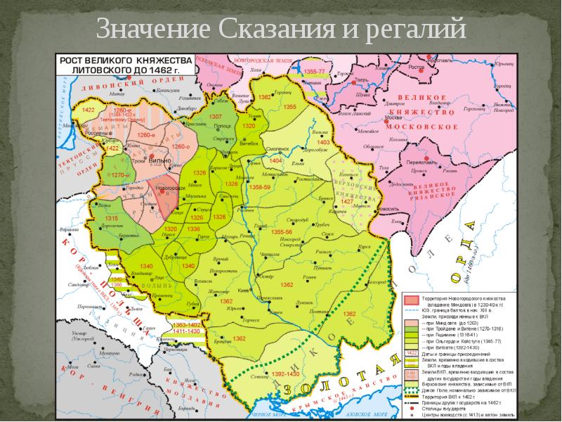 Значение Сказания и регалий Значение Сказания и регалий