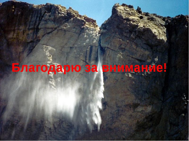 Благодарю за внимание!