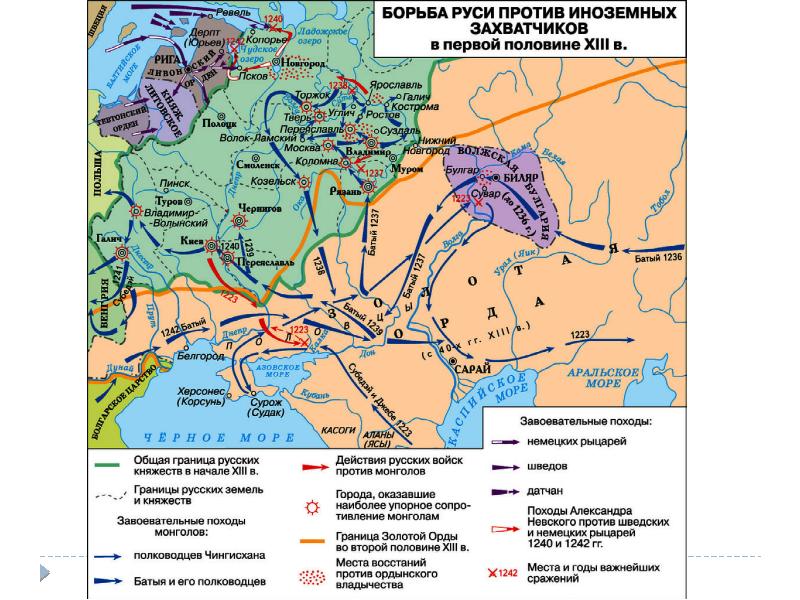 Западная русь 6 класс