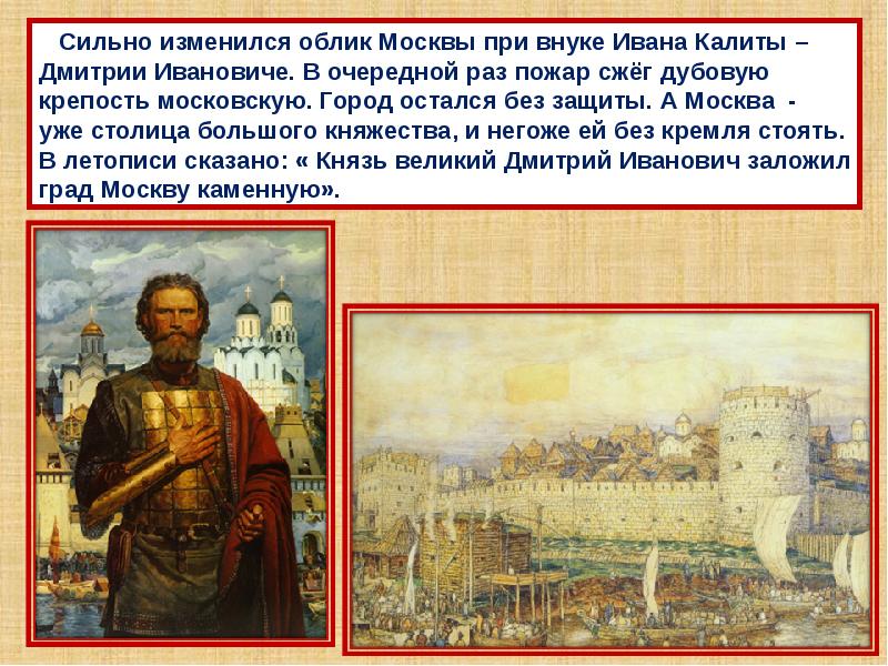 История москвы презентация