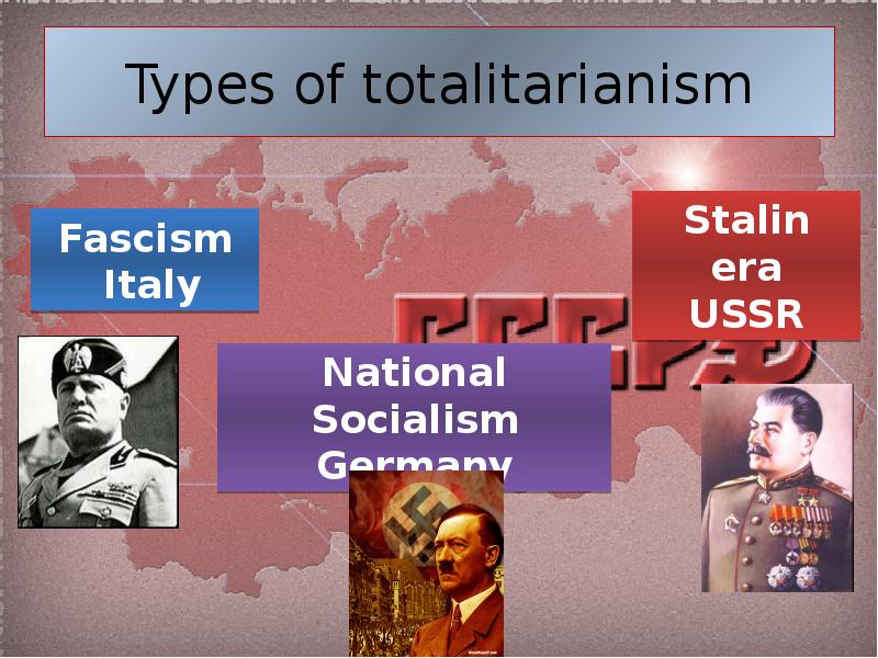 Types of totalitarianism