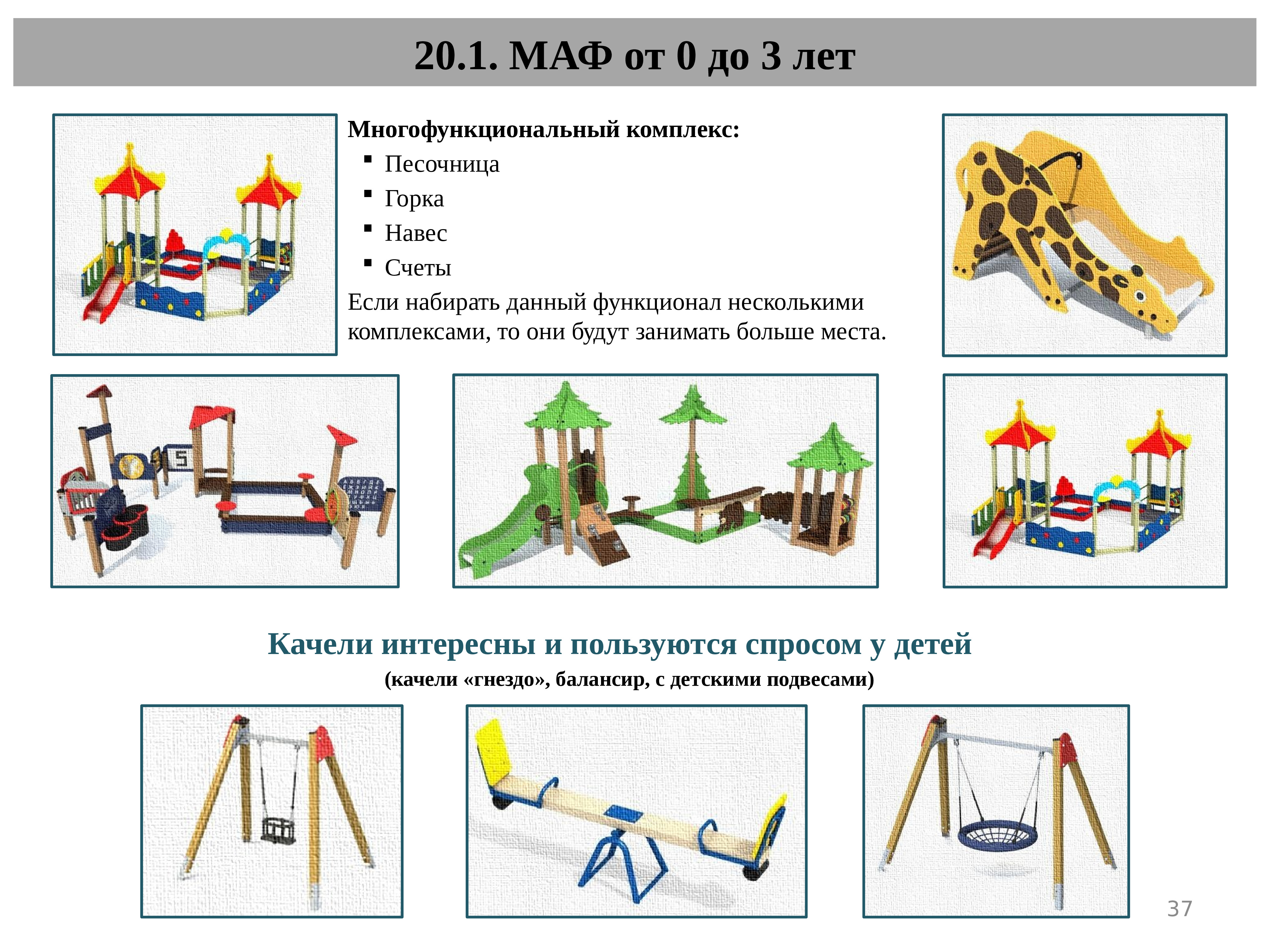 Правила использования детских качелей.