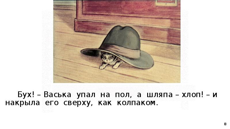 Характеристика героев живая шляпа