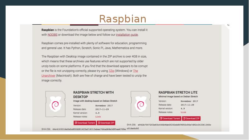 Презентация raspberry pi