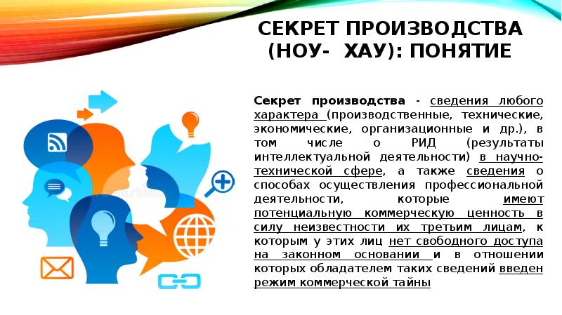 Секрет производства. Секрет производства ноу-хау. Право на секрет производства. Секрет производства (ноу-хау) и служебный секрет производства.