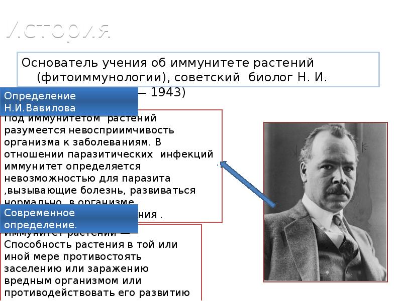 Основатель учения об иммунитете растений. Основатель учения об иммунитете.