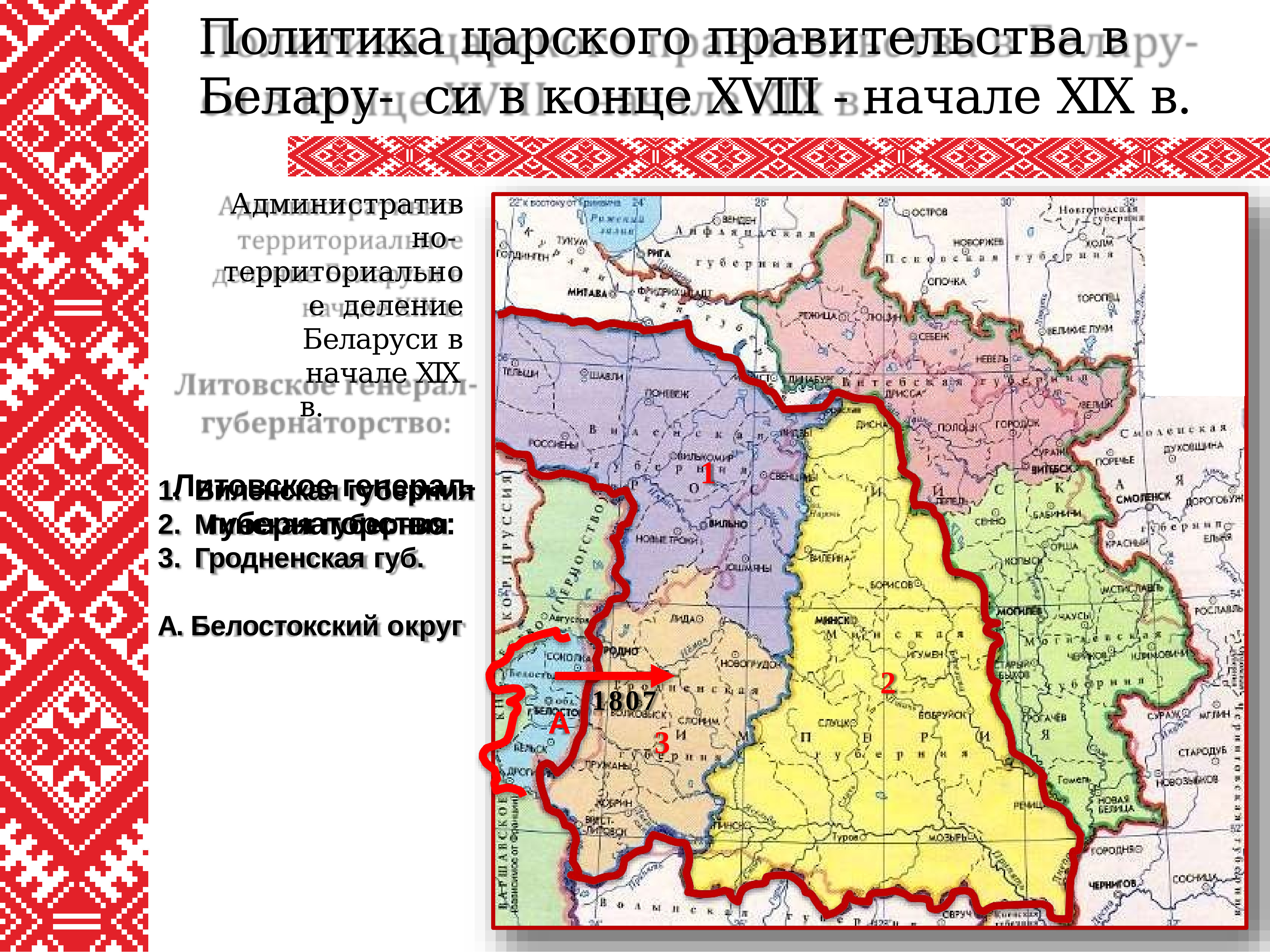 Напишите с опорой на картину какой тип населенных пунктов был характерен для белорусских губерний