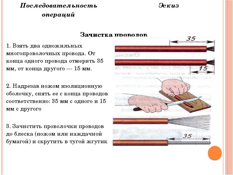 Монтаж электрической цепи 8 класс технология презентация