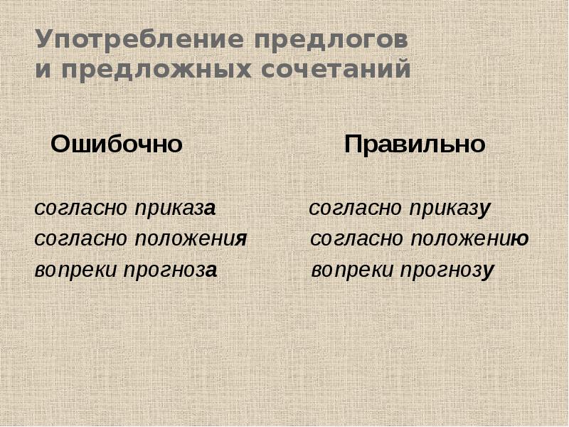 Вопреки положений. Согласно положения или положению как правильно.