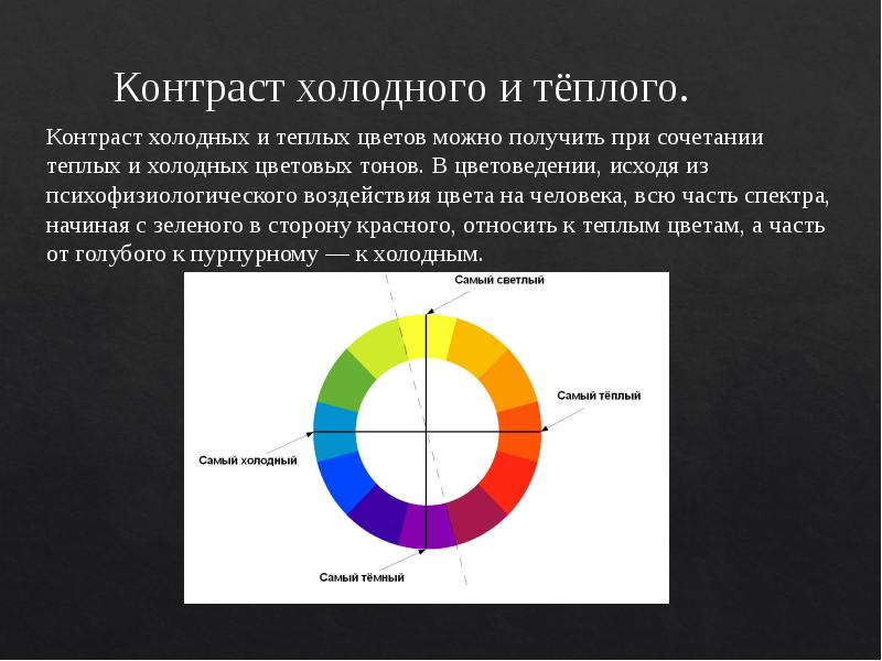 Какой контраст. Контраст холодного и теплого. Контраст холодного и теплого цвета. Контрастные холодные цвета. Теплые контрастные цвета.