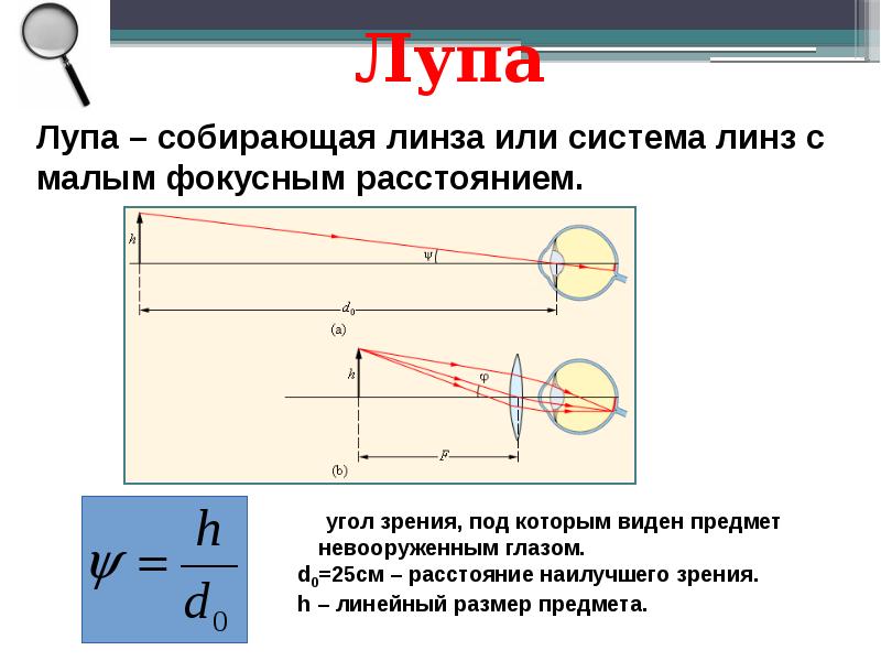 Применение линз сообщение. Применение линз сообщение