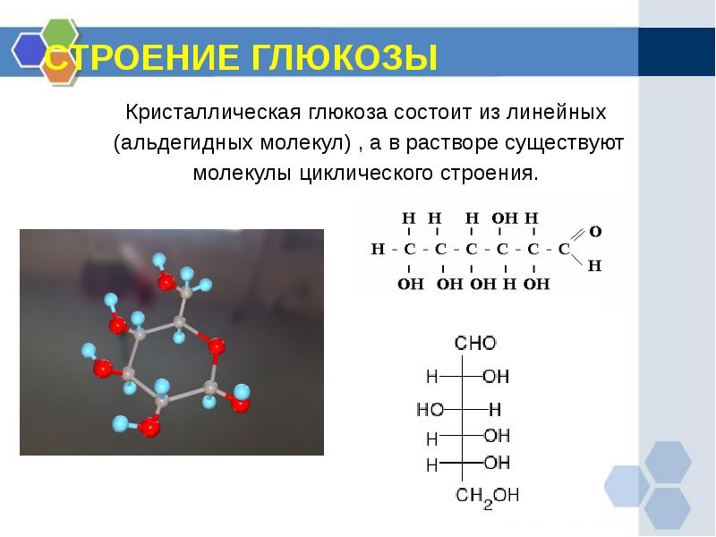 Презентация по химии 10 класс глюкоза