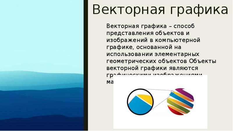 Способ представления объектов и изображений в компьютерной графике основанный на использовании