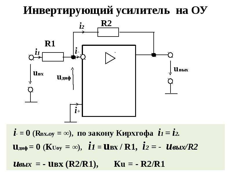 Дифференциальный усилитель презентация