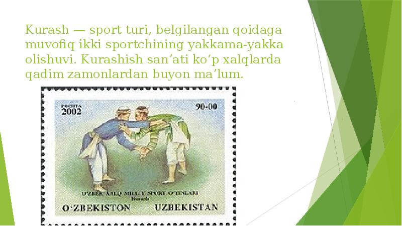 O’ZBEKISTON RESPUBLIKASI JISMONIY TARBIYA VA SPORT VAZIRLIGI O ...