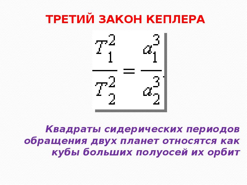 Законы кеплера презентация 11 класс астрономия