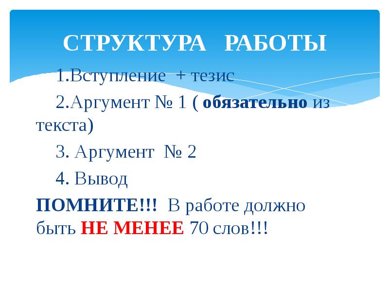 Вступление тезис