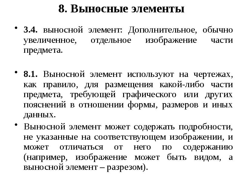 Дополнительное отдельное изображение обычно увеличенное какой либо части предмета требующей график