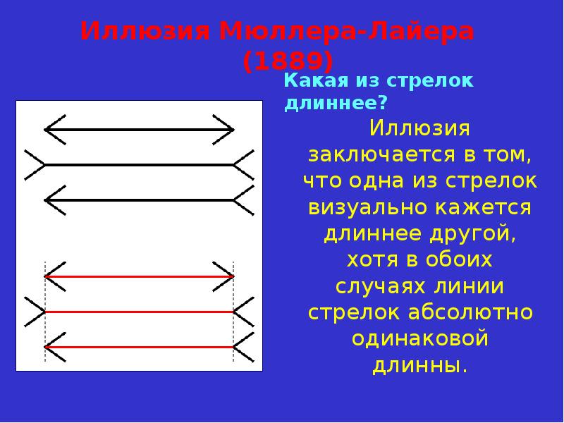 Презентация по физике на тему оптические иллюзии