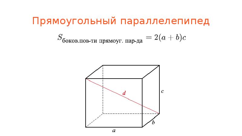 Объем прямоугольника параллелепипеда рисунок 91