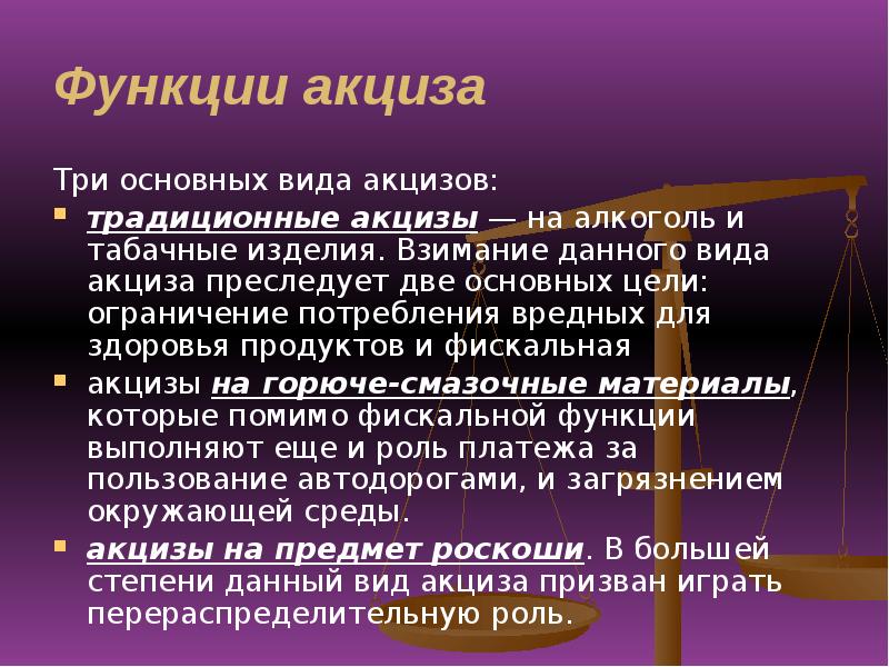 Акциз на парфюмерную продукцию вид налога. Виды акцизов. Функции акцизов. Роль акцизов. К акцизам относится….